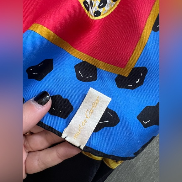 Cartier silk scarf - Picture 4 of 5